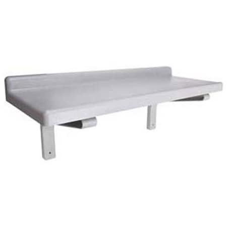 Cambro Shelf, Wall, 36 X 14, Poly For - Part No Csws1436Sk480 CSWS1436SK480